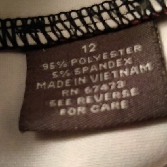 Taylor Women's Size 12 Fuchsia Floral Print Sheath Dress. Office/Night out - Picture 9 of 9